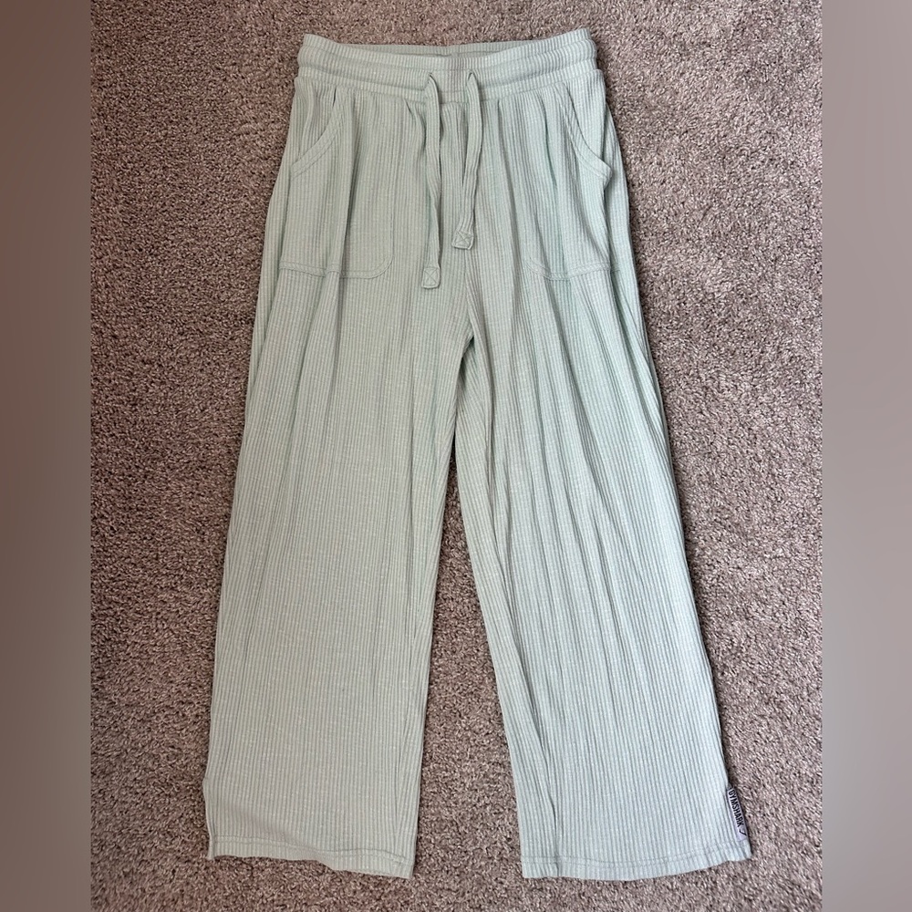 GymShark Ribbed Wide Leg Lounge Pants